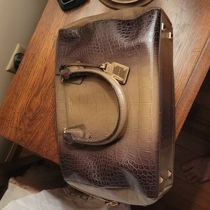 NWOT Henri Bendel Large Bowling Bag
